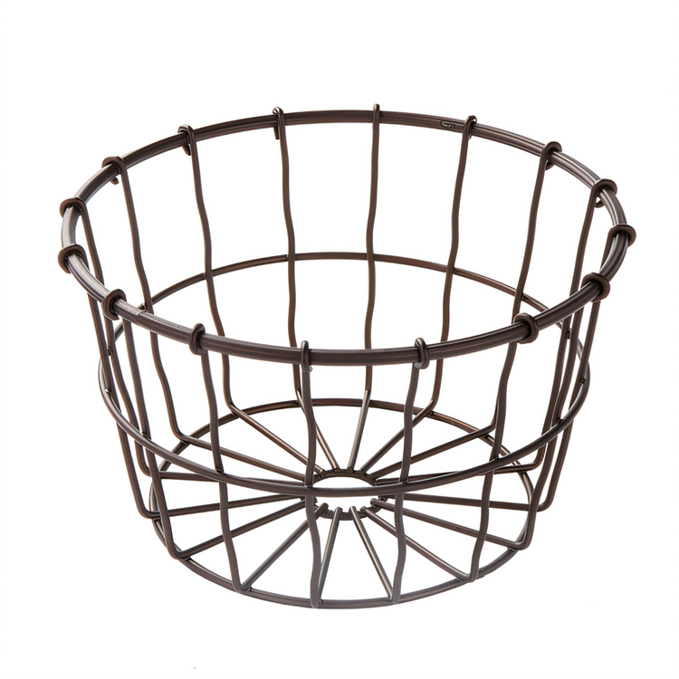 Product image #1 for American Metalcraft Large Round Bronze Wire Serving Basket, 7-Inch Top Diameter