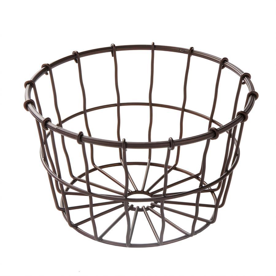 Product image #1 for American Metalcraft Large Round Bronze Wire Serving Basket, 7-Inch Top Diameter
