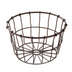 Thumbnail image #1 for American Metalcraft Large Round Bronze Wire Serving Basket, 7-Inch Top Diameter