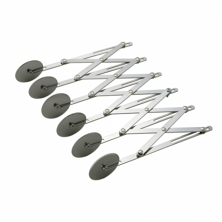 Product image #1 for Winco 6-Wheel Adjustable Stainless Steel Dough Divider