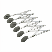 Winco 6-Wheel Adjustable Stainless Steel Dough Divider