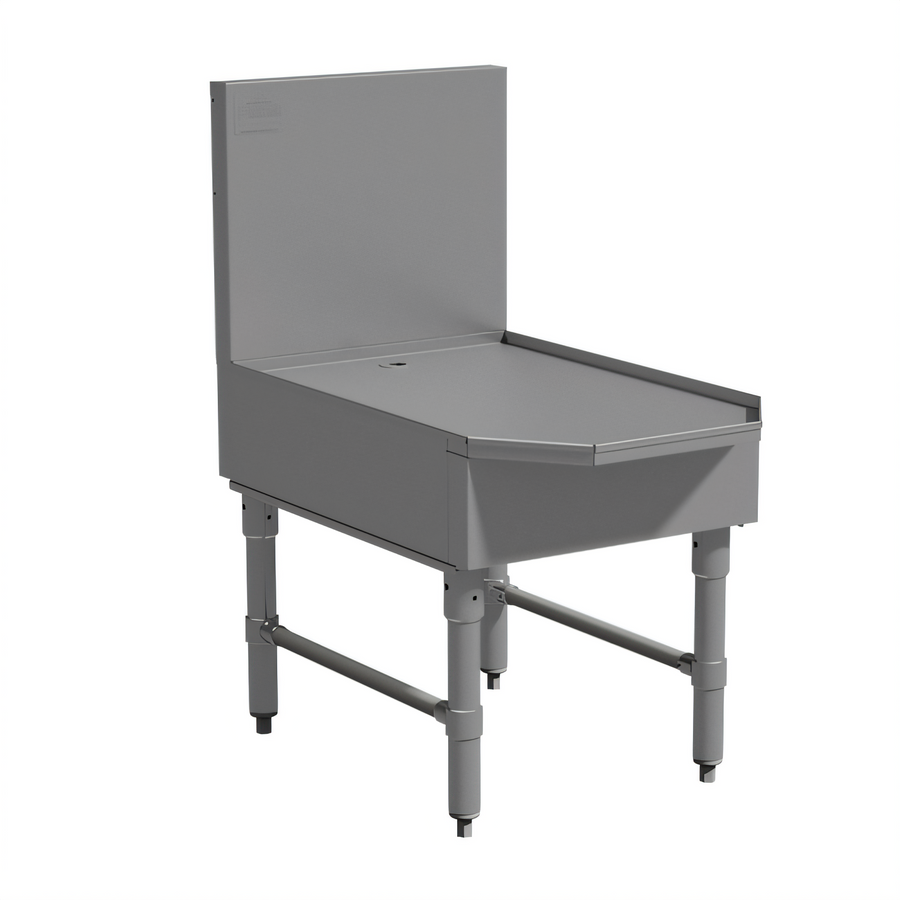 Product image #1 for Advance Tabco Prestige Stainless Steel Frozen Drink Machine Stand, 18 x 30 x 36 Inches