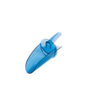 Saf-T-Scoop 20-24 oz Blue Polycarbonate Bar Ice Scoop