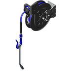 Thumbnail image #1 for T&S Brass B-7232-10 Open Epoxy-Coated Steel Retractable Hose Reel with 3/8-Inch x 35-Foot Hose, Spray Wand, and Wall/Ceiling Mount