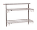 Thumbnail image #1 for Metro SmartWall Wall-Mounted Two-Shelf Wire Shelving Starter Kit