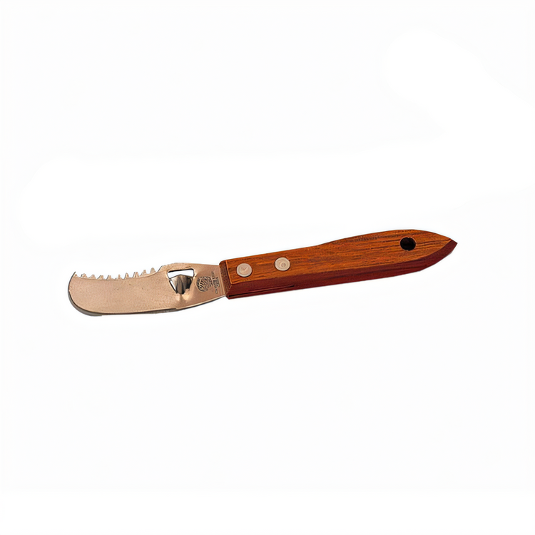 Product image #1 for American Metalcraft 6-Inch Lemon/Lime Peeler/Zester with Wooden Handle