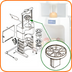 Thumbnail image #1 for Hamilton Beach S-10 Sunkist Fruit & Vegetable Tools