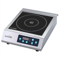 Eurodib CI3500 Countertop Single Burner Commercial Induction Cooktop, 3.5 kW