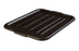 Thumbnail image #1 for Comfort Curve Universal 15 x 20 Bus Box Lid, Contoured Snap-On, Black Polypropylene