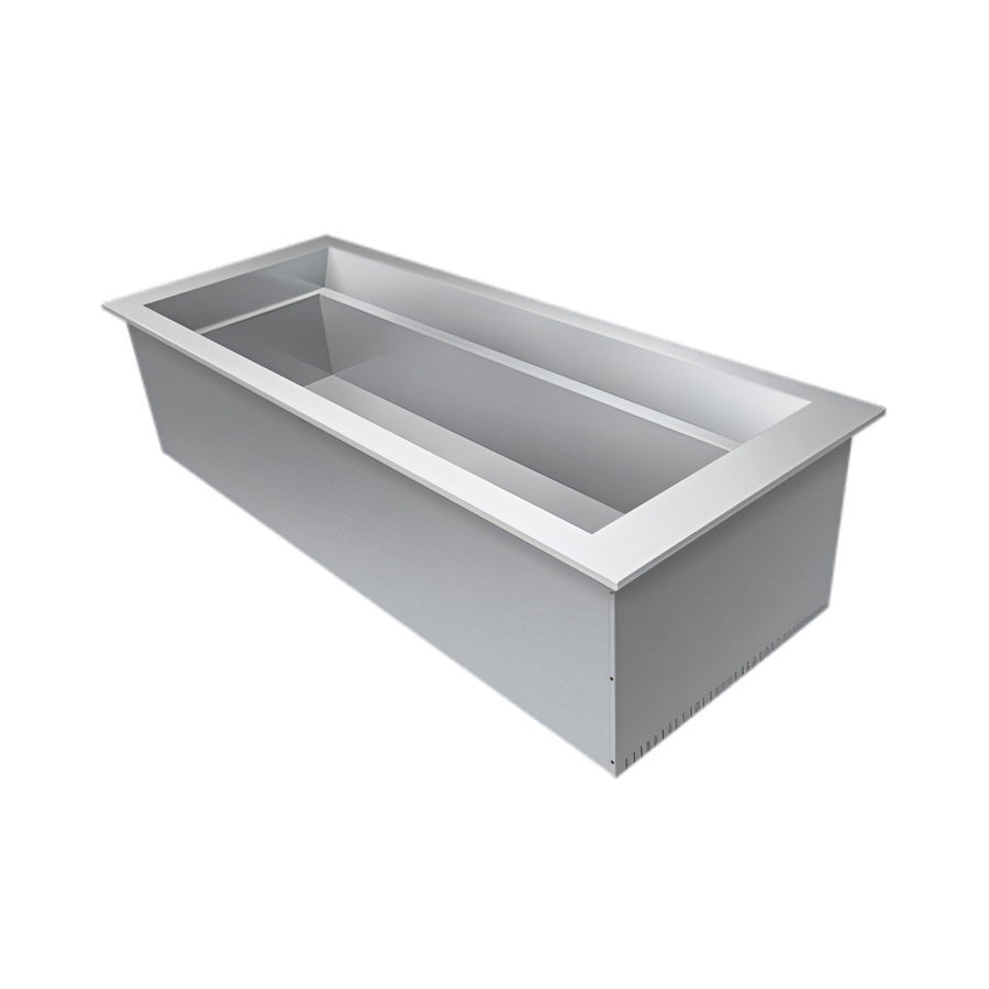 Product image #1 for Hatco Drop-In Slim Insulated Ice Well, 2-Pan, 48-1/8 Inch x 19 Inch