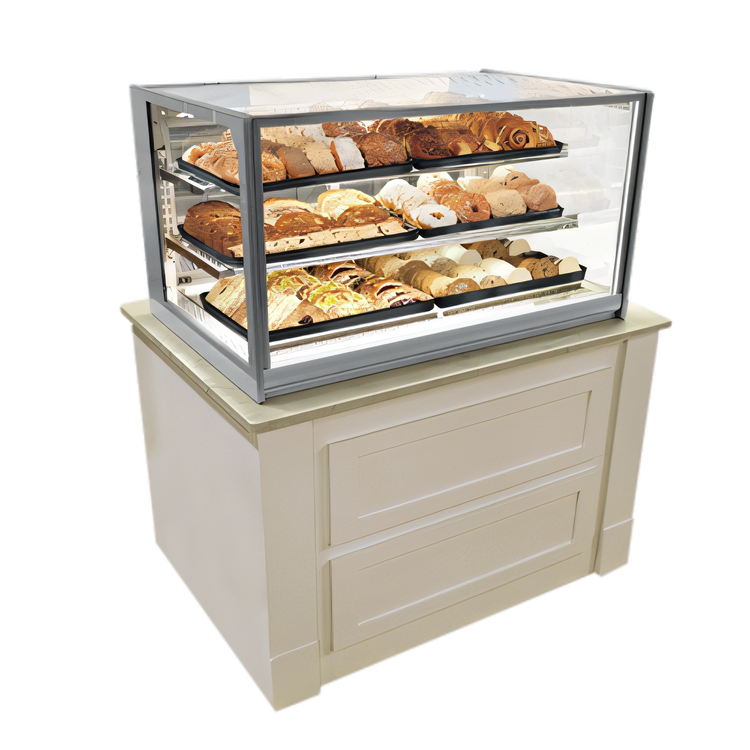 Product image #1 for Federal Industries Italian Glass Series 60-Inch Countertop Non-Refrigerated Pastry Display Case