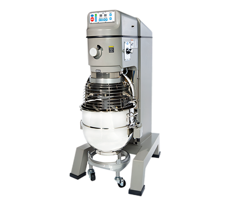 Product image #1 for Globe 60 Quart Planetary Pizza Floor Mixer, 2-Speed, 3 HP, with Digital Timer and Power Bowl Lift