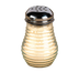 Thumbnail image #1 for 6 oz Clear Fluted Glass Beehive Shaker Base Only
