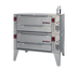 Thumbnail image #1 for Garland GPD60-2 Double Deck Gas Pizza/Baking Oven with 60-Inch x 36-Inch Pyrorock Decks