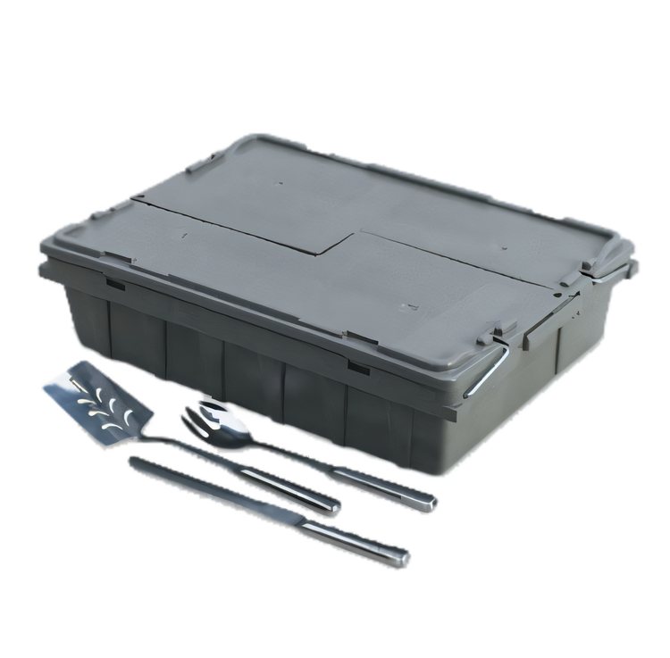 Product image #1 for Tote N Store Gray Polyethylene Buffetware Box