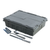 Thumbnail image #1 for Tote N Store Gray Polyethylene Buffetware Box