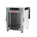 Thumbnail image #1 for Metro HotBlox™ HBCW8-ACPS-UC Pass-Thru Insulated Holding Cabinet, Wide 8-Pan, Undercounter, Analog, Clear Front/Solid Rear Doors