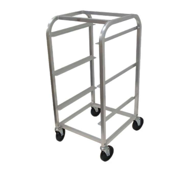 Product image #1 for 3-Tier Open Aluminum Bus Box Cart for 3 Bus Boxes