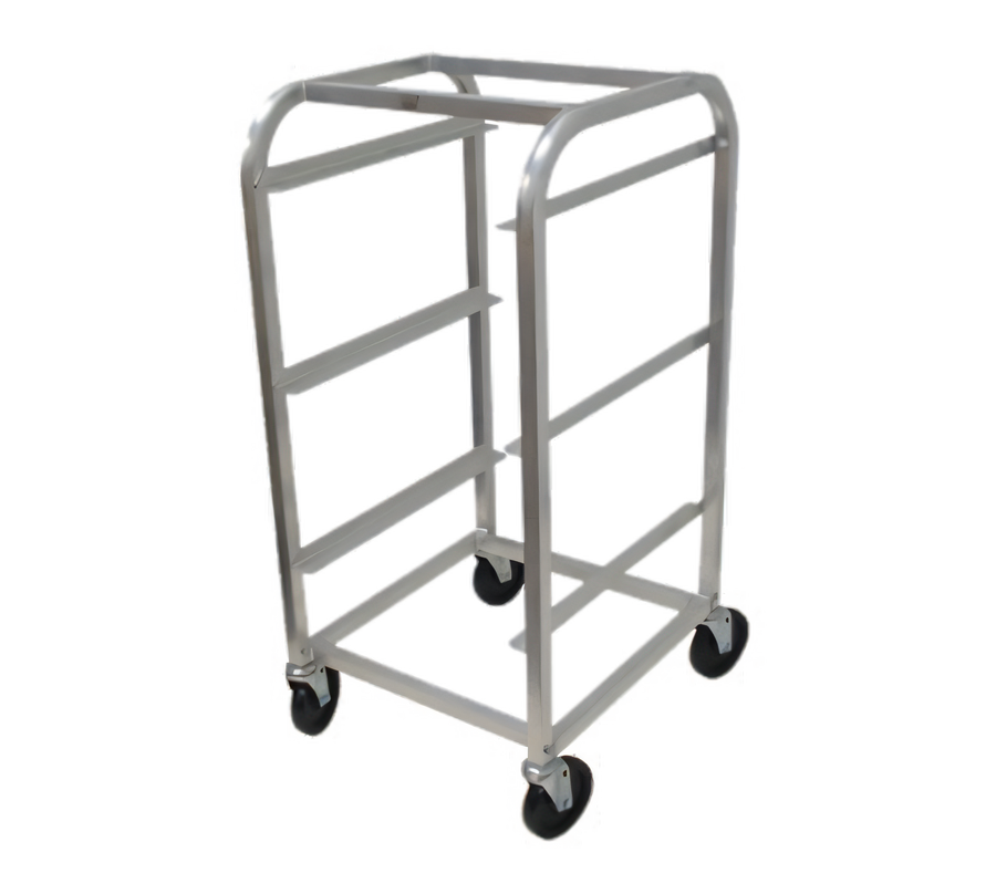 Product image #1 for 3-Tier Open Aluminum Bus Box Cart for 3 Bus Boxes