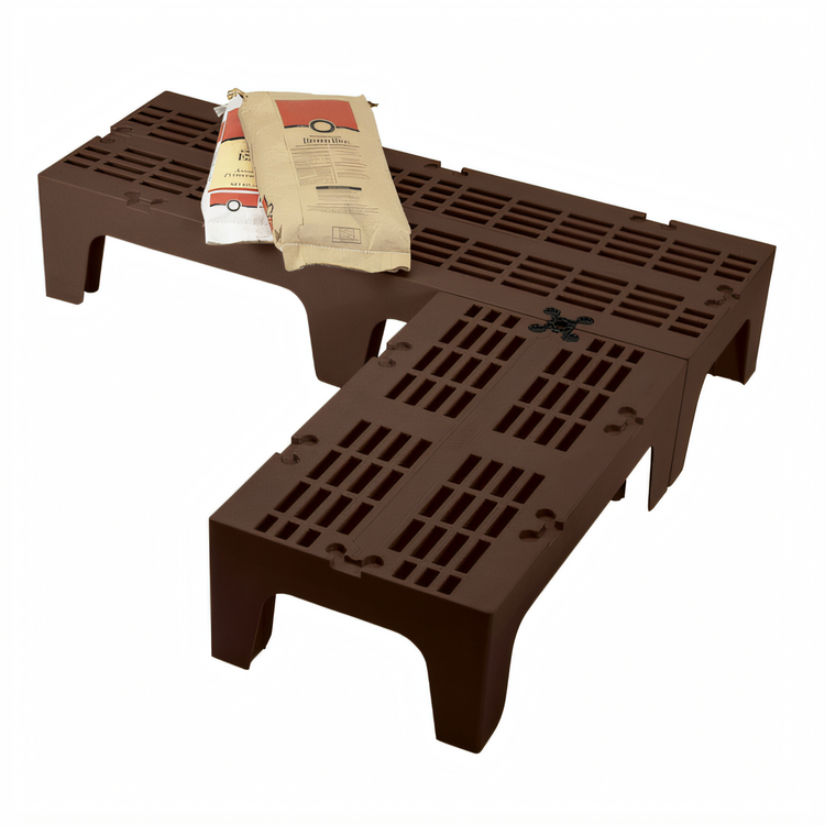 Product image #1 for Cambro S-Series Polypropylene Slotted-Top Dunnage Rack, 48 x 21 x 12 Inches, 3000 lb. Capacity