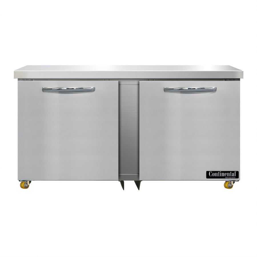 Product image #1 for Continental Refrigerator DF60N-U Designer Line 60" Two-Section Undercounter Freezer
