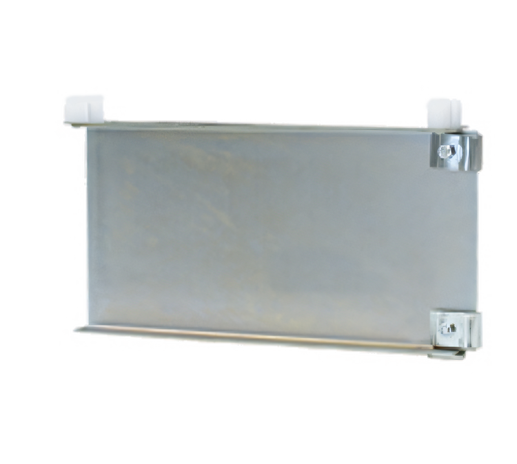 Product image #1 for Eagle Group 14-Inch Double Knob Stainless Steel Foot Bracket for Cantilevered Shelving Systems