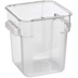Thumbnail image #1 for 18-Quart Square Clear Polycarbonate Food Storage Container