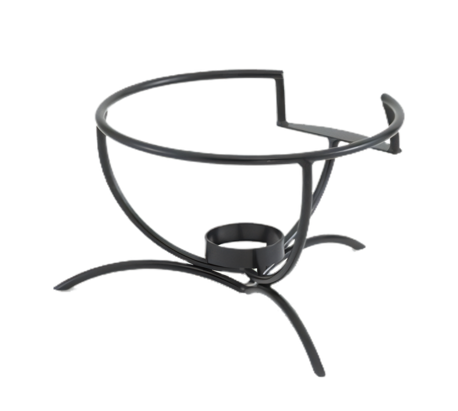 Product image #1 for Intrigue® Black Powder-Coated Chafer Stand for Round Induction Chafers