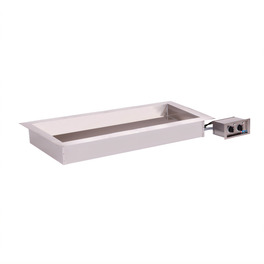 Product image #1 for Alto-Shaam Halo Heat Waterless Drop-In Electric Hot Food Well with Large Flange, 4 Full-Size Pan Capacity, 6-3/8-Inch Deep Well