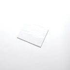 Thumbnail image #1 for American Metalcraft FSLW10 Rectangular Melamine Serving Platter, Faux Slate, White, 10 x 8-1/4 Inch Case of 24