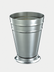 Thumbnail image #1 for Barfly Deluxe Footed Julep Cup, 13.5 oz, Dual Rib, 18/8 Stainless Steel