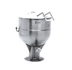 Thumbnail image #1 for Legion LP-50 50-Gallon Stationary Direct Steam Kettle with 304 Stainless Steel Liner, 2/3 Jacketed, Pedestal Mounted
