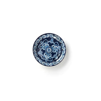 Isabella 6 oz. Round Coupe Melamine Bowl, Blue & White Pattern