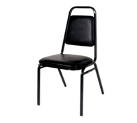 Klinger's Trading BLACK-STACK Stackable Chairs