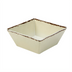 Thumbnail image #1 for American Metalcraft Antique White Square Melamine Serving Bowl, 125 oz., 9-1/2 Inch x 4 Inch