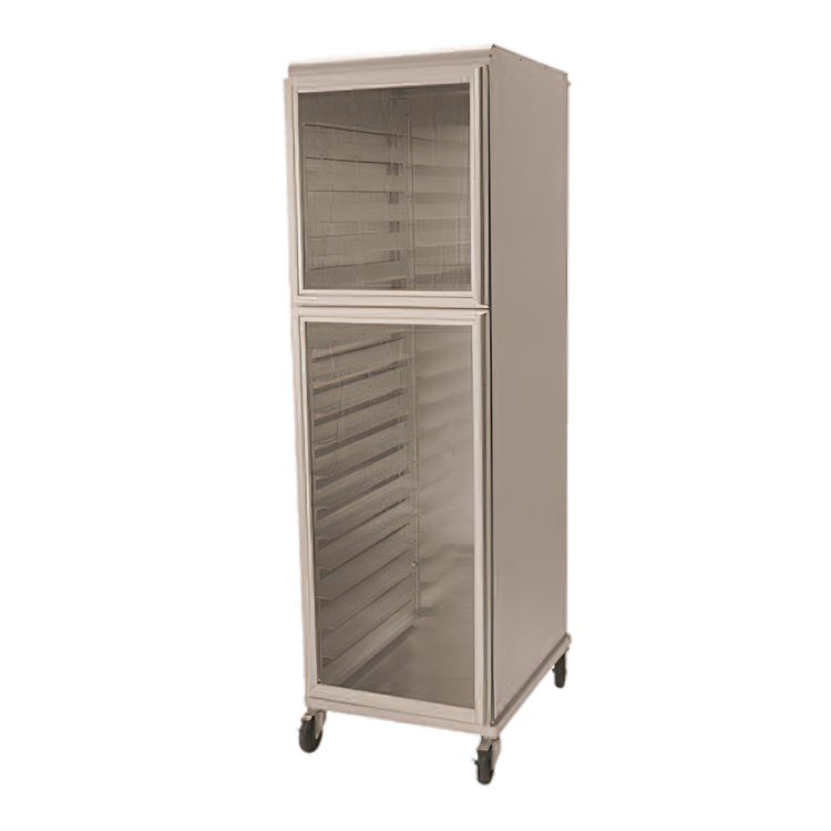 Product image #1 for NU-VU HCR18 Enclosed Full-Height Non-Insulated Bread Cabinet Pan Rack, 18 Full-Size Pan Capacity