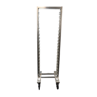 Channel Manufacturing LPNB-18 Lo Profile Nesting Aluminum End-Load Bun Pan Rack, 18-Pan Capacity