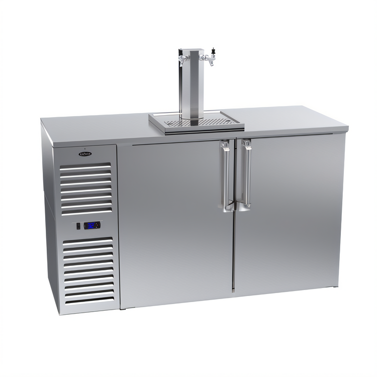 Product image #1 for Krowne 60-Inch Two-Section Self-Contained Direct Draw Draft Beer Cooler
