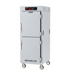 Thumbnail image #1 for Metro C5 C589-SDS-LPDS Mobile Pass-Thru Controlled Temperature Holding Cabinet, Solid Dutch Doors, 17-Pan, 304 Stainless Steel