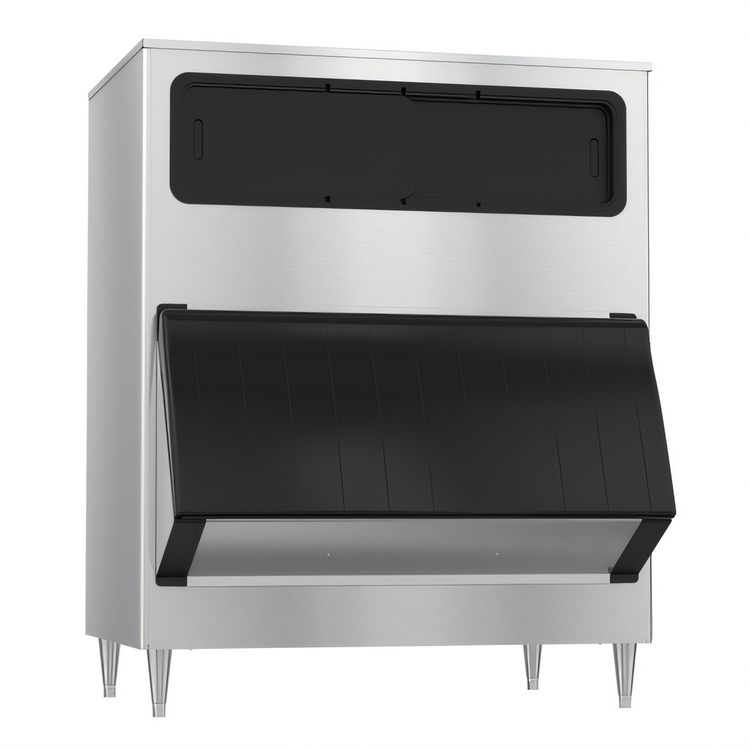 Product image #1 for Hoshizaki 48-Inch Stainless Steel Ice Storage Bin with 1,148-lb Capacity, Hinged Bottom Door and Top View Windows