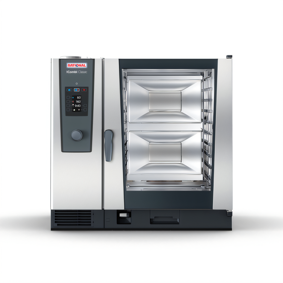 Product image #1 for RATIONAL iCombi Classic 10-Full Size Liquid Propane Countertop Combi Oven, 208/240V, 1-Phase
