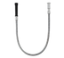Thumbnail image #1 for T&S Brass equip 84-Inch Flexible Stainless Steel Pre-Rinse Hose with Black Heat-Resistant Handle