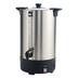 Thumbnail image #1 for Winco 100-Cup 304 Stainless Steel Commercial Coffee Urn with Dripless Faucet and Automatic Shut-Off