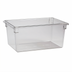 Thumbnail image #1 for Cambro Camwear Clear Polycarbonate Food Storage Container, 18 x 26 x 12 Inch, 17 Gallon