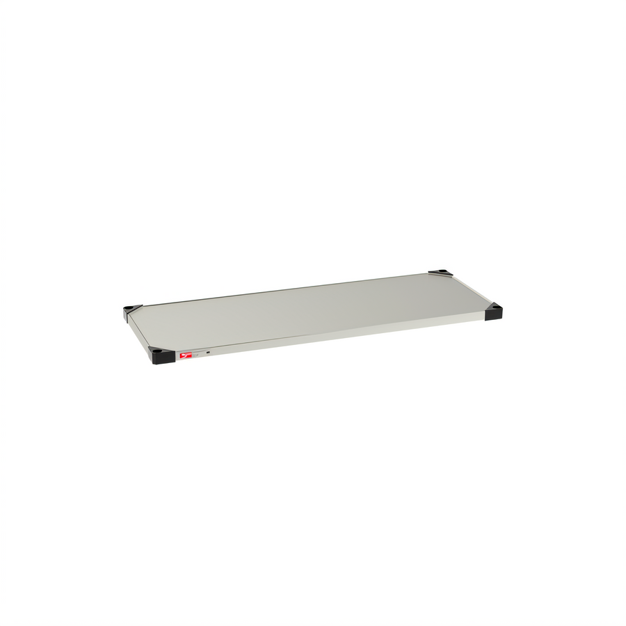 Product image #1 for Metro Super Erecta 48"W x 18"D Solid Flat Stainless Steel Shelf with Raised Ship's Edge