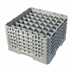 Thumbnail image #2 for Cambro Camrack® Full Size 49-Compartment Glass Rack with 5 Soft Gray Extenders