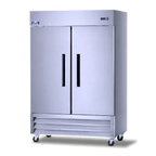 Thumbnail image #1 for Arctic Air AR49 49 Cu. Ft. Two-Section Reach-In Refrigerator with Solid Doors, Bottom-Mounted Self-Contained Refrigeration