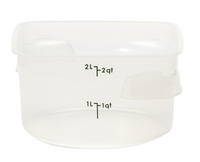 Cambro 2RFSPROPP190 CamRound® Commercial Food Storage Containers Case of 6