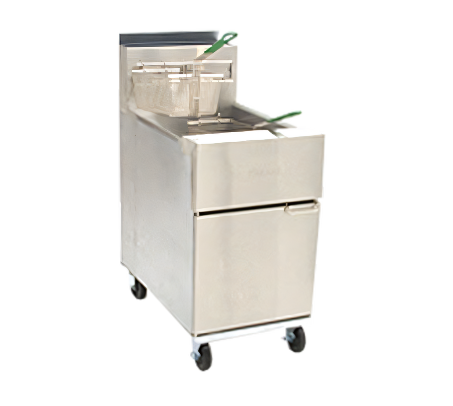 Product image #1 for Dean Super Runner Value Gas Floor Fryer, 75 lb. Capacity, Millivolt Controls