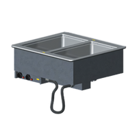 Vollrath Two-Well Drop-In Electric Hot Food Well Module with Auto-Fill and Manifold Drain